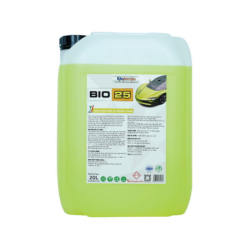Dung dịch rửa xe không chạm Ekokemika BIO 25