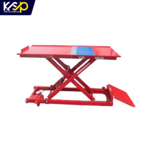 Bàn nâng xe máy đạp chân