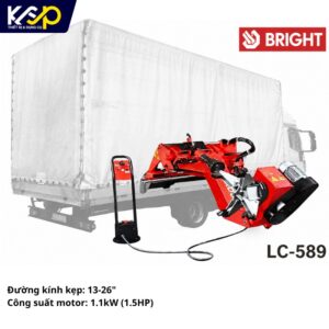 Máy tháo vỏ lưu động cứu hộ BRIGHT LC589, 13-26 inch lắp trên xe