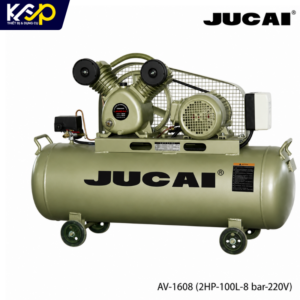 Máy nén khí piston JUCAI AV1608 2 HP, 8 Bar, 100 Lít