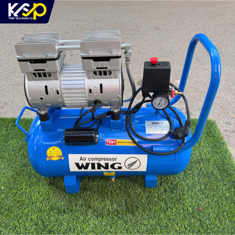 Hình ảnh thực tế máy nén khí Wing TW-OF750-35L
