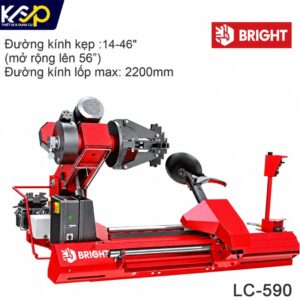 Máy tháo vỏ xe tải BRIGHT LC-590C, 14-40 inch, đường kính lốp 2200mm