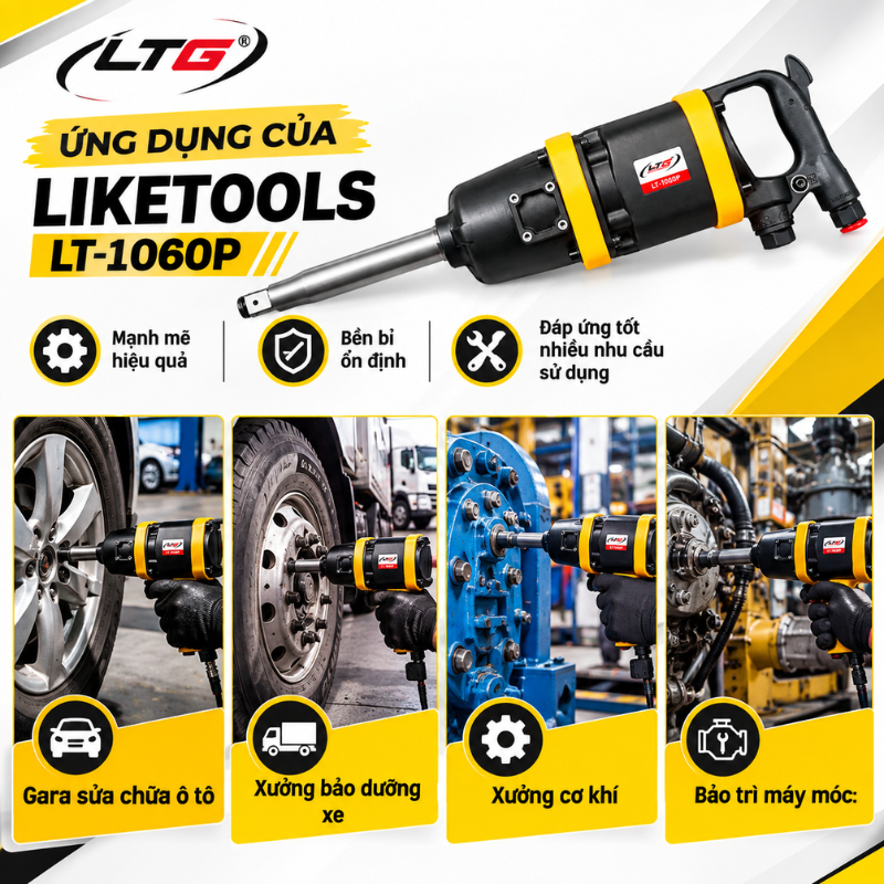 Súng bắn ốc khí nén Liketools LT-1060P