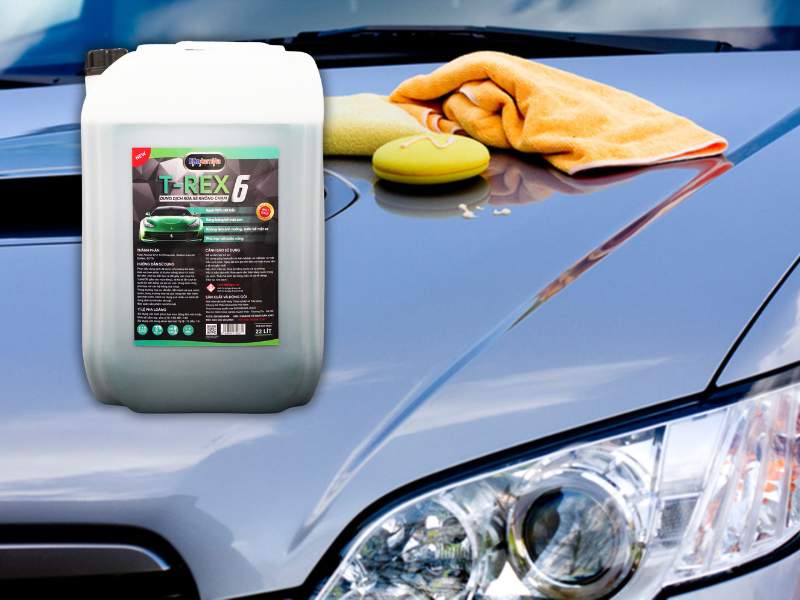 Dung dịch rửa xe không chạm T-Rex 6 hỗ trợ làm sạch các bề mặt xe