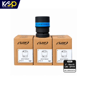 Đầu khẩu tuýp LTC Liketools 1” Size 41 – L80 – 6PTM (seri 10800041F6PTM)