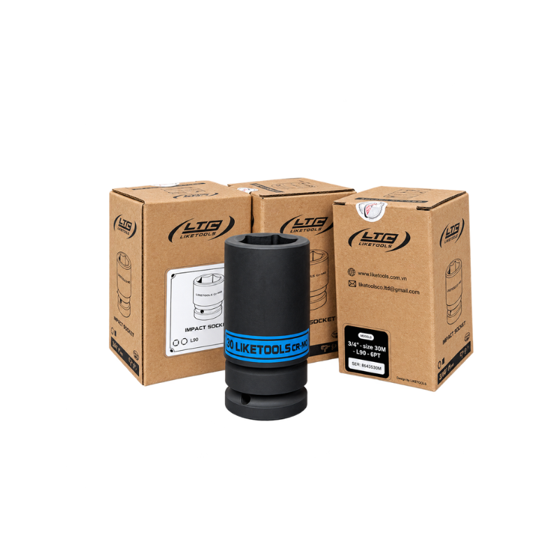 Đầu khẩu tuýp LTC Liketools L90 size 30
