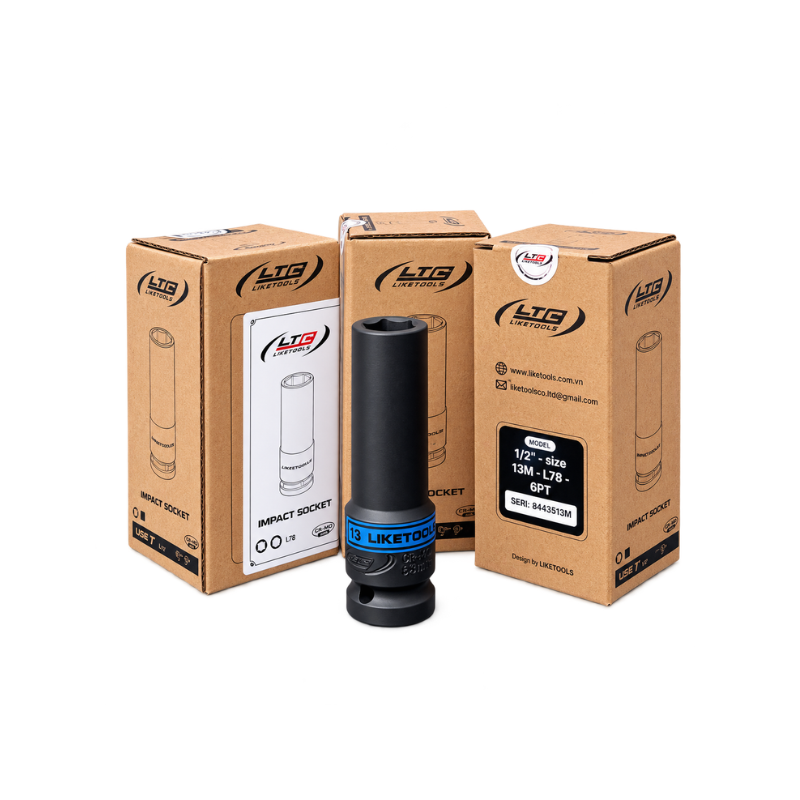 Đầu khẩu tuýp LTC Liketools 1/2” size 14 – L78 – 6PTM